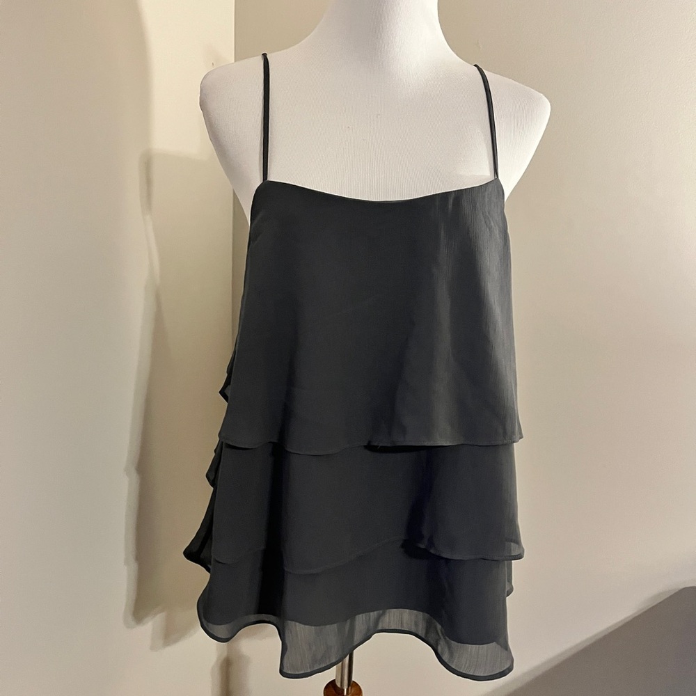 Banana Republic Charcoal Layered Camisole